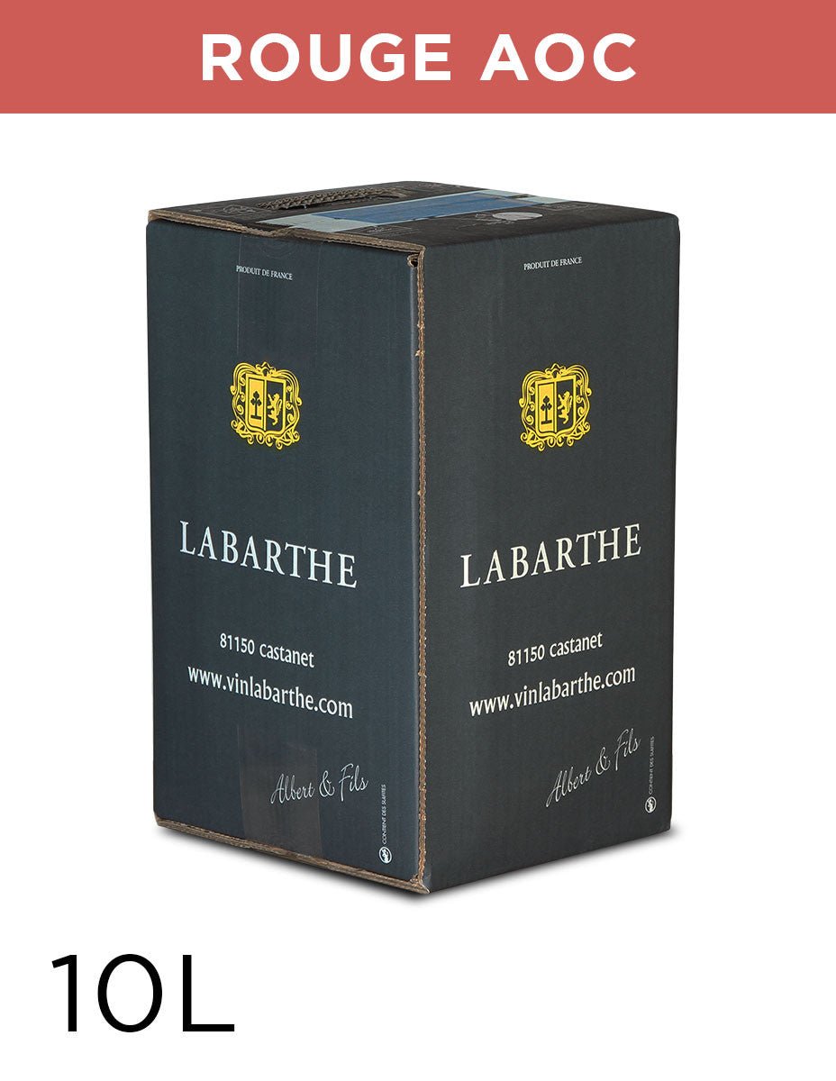 Vin rouge Gaillac AOC 12,5° 10L - Domaine de Labarthe