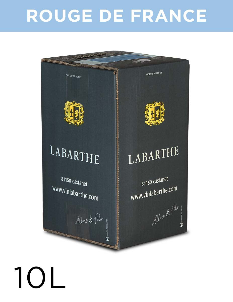 Vin rouge de France 11,5° 10L