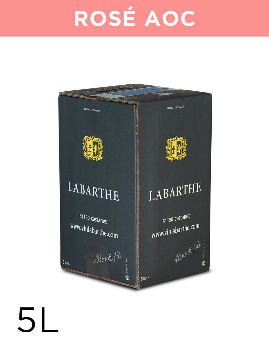 Vin rosé 12° 5L Gaillac AOC - Domaine de Labarthe