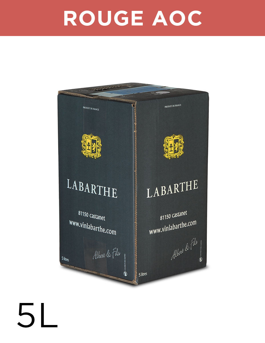 Vin rouge Gaillac AOC 12,5° 5L