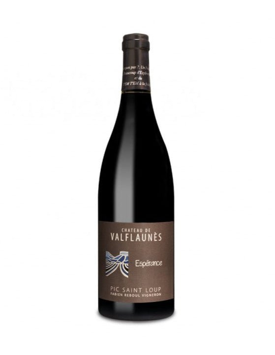Cuvée espérance - AOC Pic Saint Loup - château de Valflaunès - Domaine de Labarthe