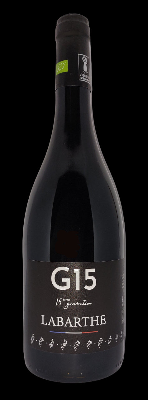 Red G 15 - Organic Vin De France - Domaine de Labarthe