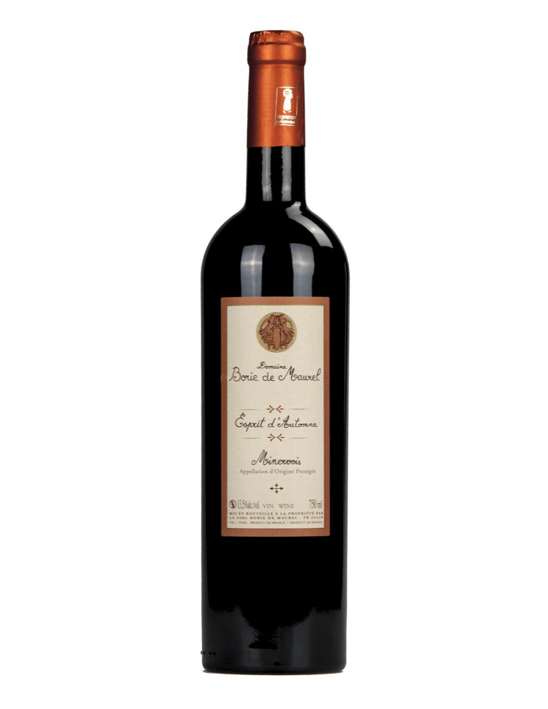 L'Esprit d'Automne - Minervois AOC Bio - Bories de Maurel