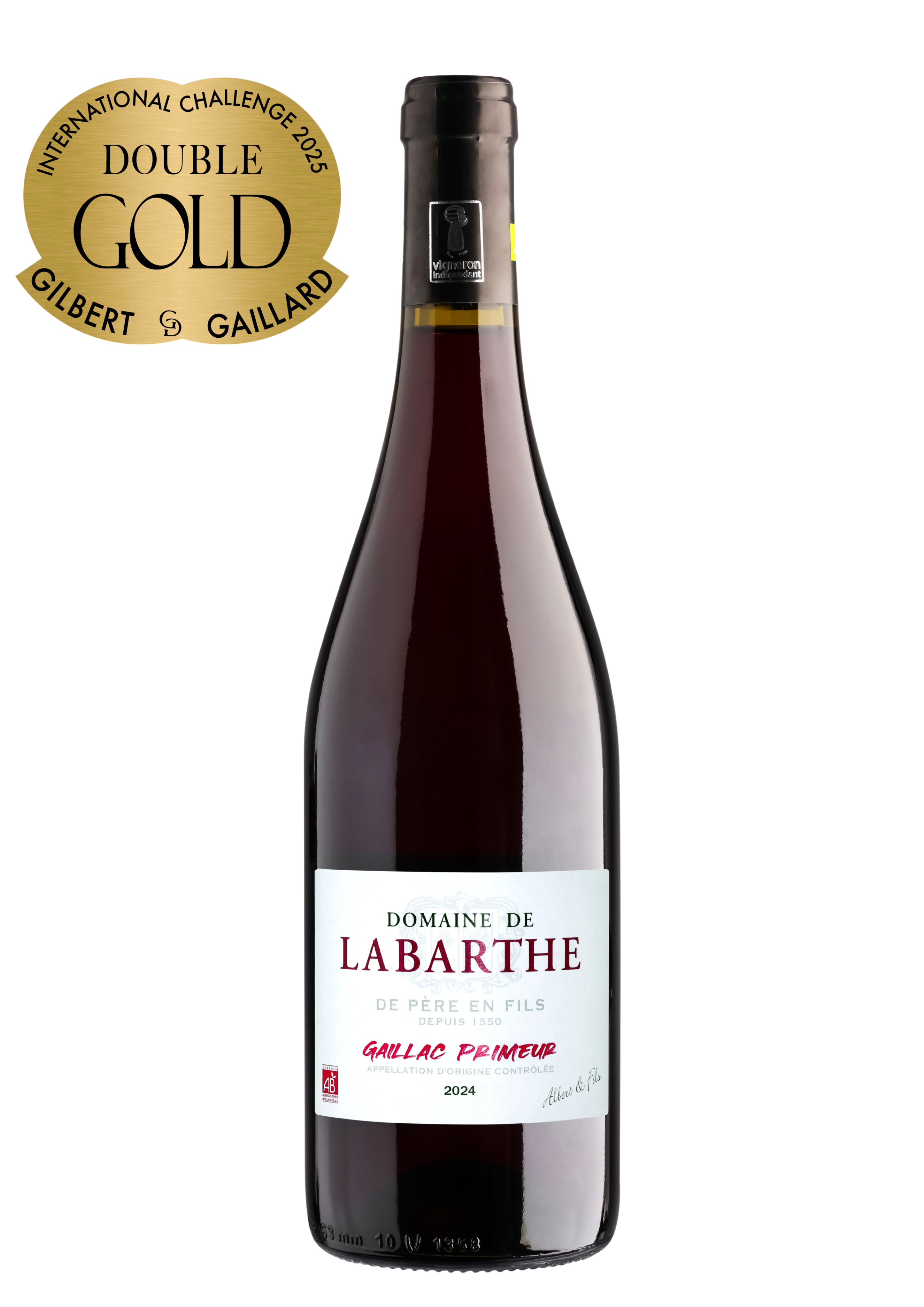 Rouge Gaillac Primeur AOC Bio (précommande : disponible à partir du 20 novembre)